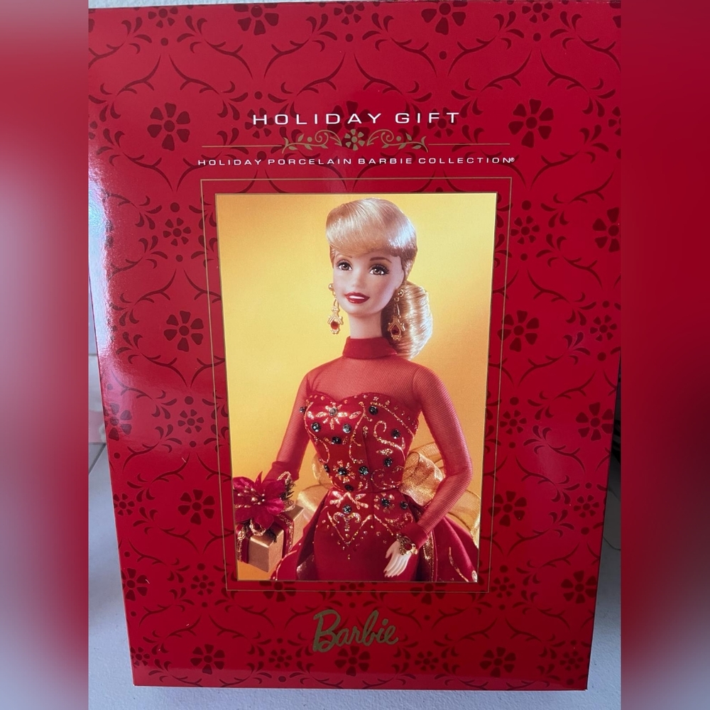 Vintage holiday gift holiday porcelain Barbie collection Barbie limited edition - Picture 2 of 14